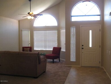 Looking towards front door