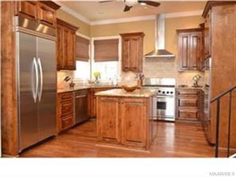 High-end, stainless steel, KitchenAid appliances i