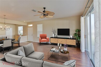 Virtual staging   Lots of natural light in this ar
