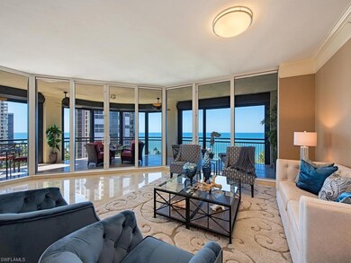 Gorgeous views from the spacious living room.