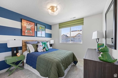 Photo of model home of floorplan