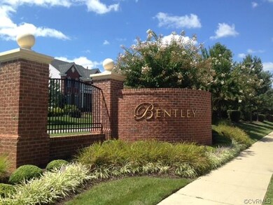 Entrance to Bentley Subdivision