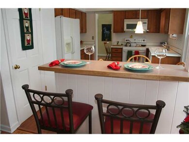 Bar top counter area