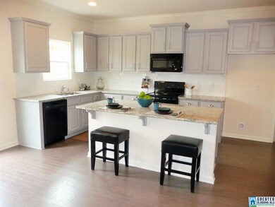 Open Kitchen with Custom Cabinet Upgrade