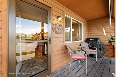 Porch with new storm door