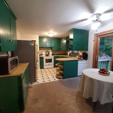 Kitchen, dining