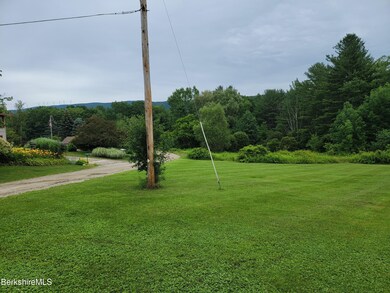 looking down across land