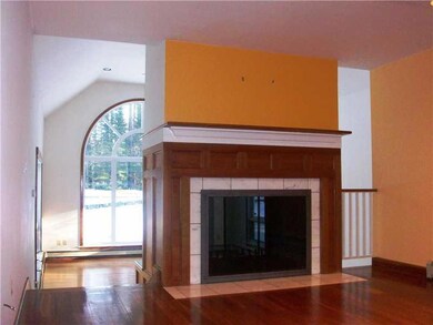 Exterior Front. Double fireplace