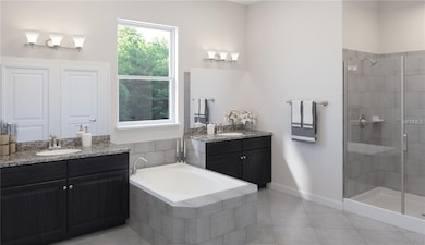 Master Bath -  Image of furnished model