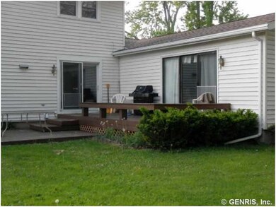 Exterior Back DECK ACCESS FROM KITCHEN AND FIRST F