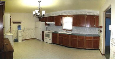 Kitchen with newer counter top