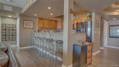 Upper level kitchen