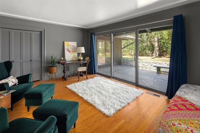 Study off of the main entrance