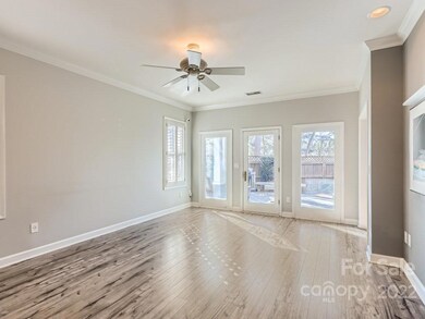 Great Room leading to your fenced backyard
