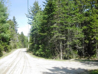The corner lot has frontage on both...