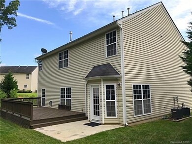 12x27 deck and 10x10 patio are great for entertaining in this semi-private back yard.