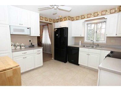 Kitchen. The kitchen is also light and bright and 
