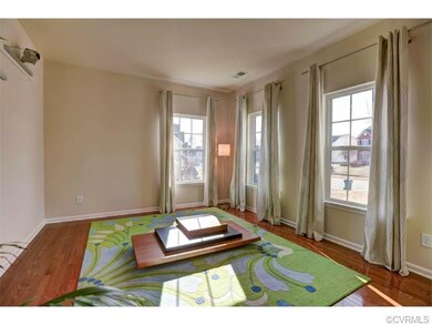 Hardwood Living Room with ample light