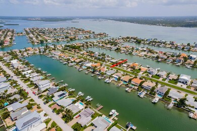 Aerial view of the location.