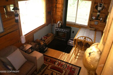 looking down from loft