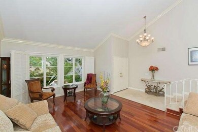 Formal living room with beautiful hardwood floors