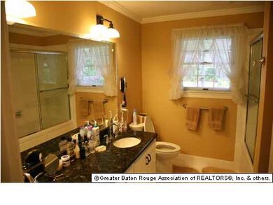 Master bath with granite counter tops