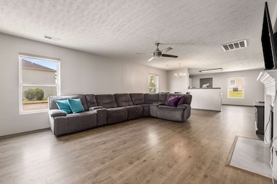 Attractive flooring throughout the home