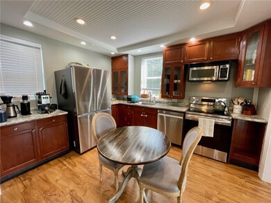 Beautifully updated kitchen! Newer kitchen appliances!