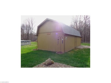 The barn is meticulously cared-for as the home!