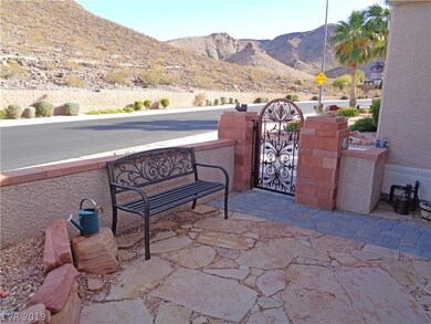 ** Beautiful Copper Coated Gate ** Flagstone & Pavers in Courtyard **