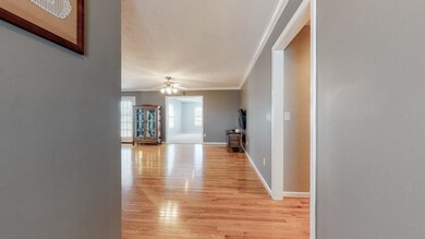 Beautiful hardwood floors and neutral paint throughout. 