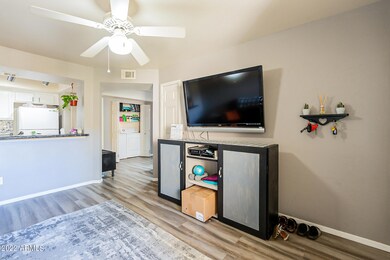 Livingroom to Dining/Kitchen