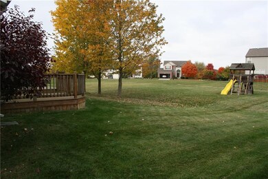VIEW OF THE WIDE SPAN BETWEEN HOMES IN REAR OF THIS HOME