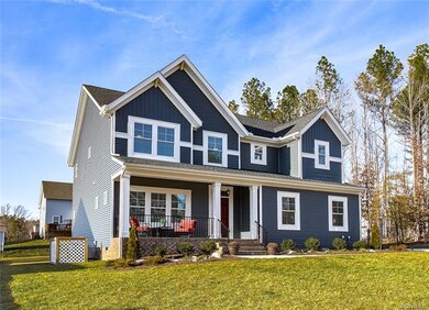 Exterior front of the home