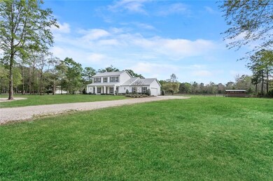 Wonderful 5ft, four board horse fencing in rear wi