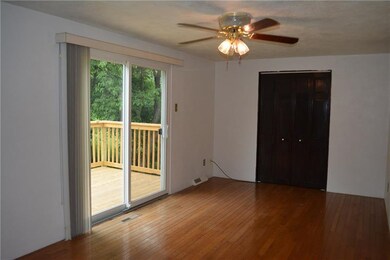 Master bedroom with balcony! Great place to enjoy 