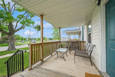 solid rebuilt cover porch