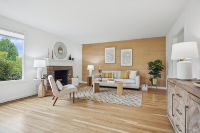 Living spaces flooded in natural light