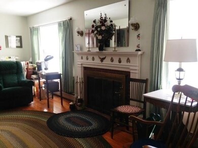 charming and bright living room with...