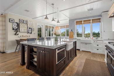 Gourmet chef's kitchen