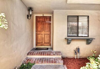 Private front entrance.