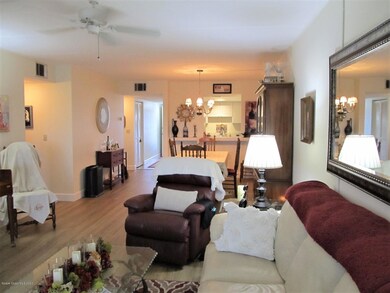 View of great room from Porch