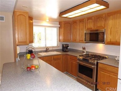 Quartz and stainless, Tile on floor, new white sub