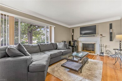 fireplace in living room
