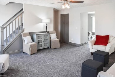 Spacious, sun-filled living room.