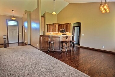 Kitchen/ Dinning area / living room. Such an open 