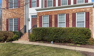 Low-maintenance brick and vinyl exterior