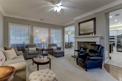 Easy access to the kitchen and living area...great for entertaining!