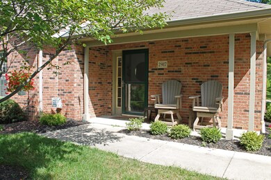 Covered front Porch