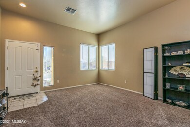 Enter into the Formal Living Area